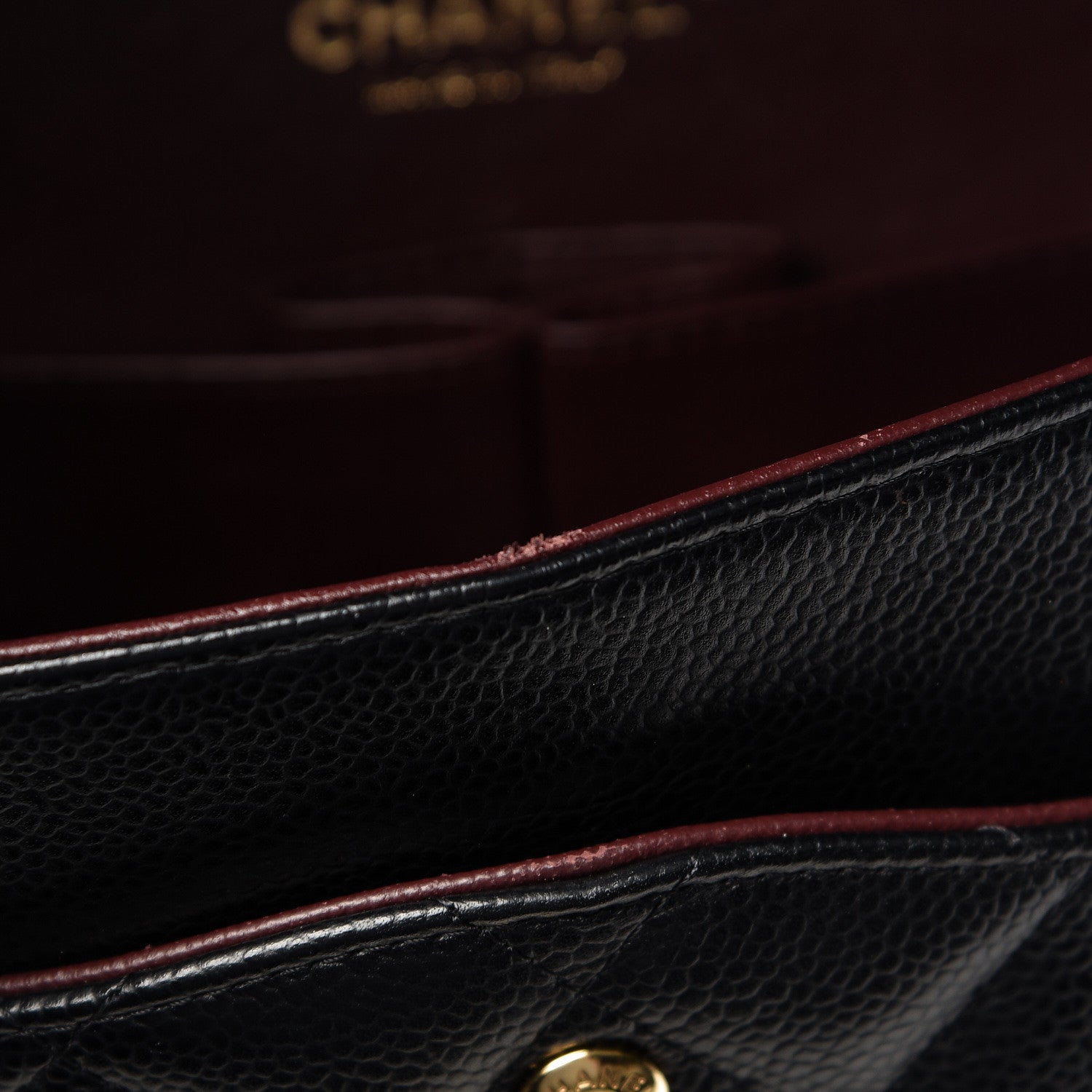 Chanel Caviar Quilted Jumbo Double Flap Black 12 of 17