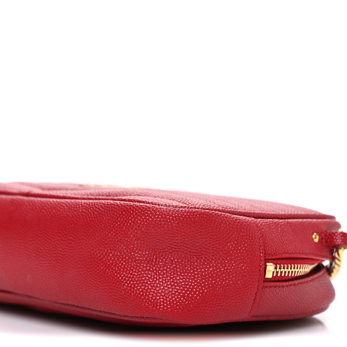 Grain De Poudre Matelasse Monogram Mini Lou Camera Bag Opyum Red