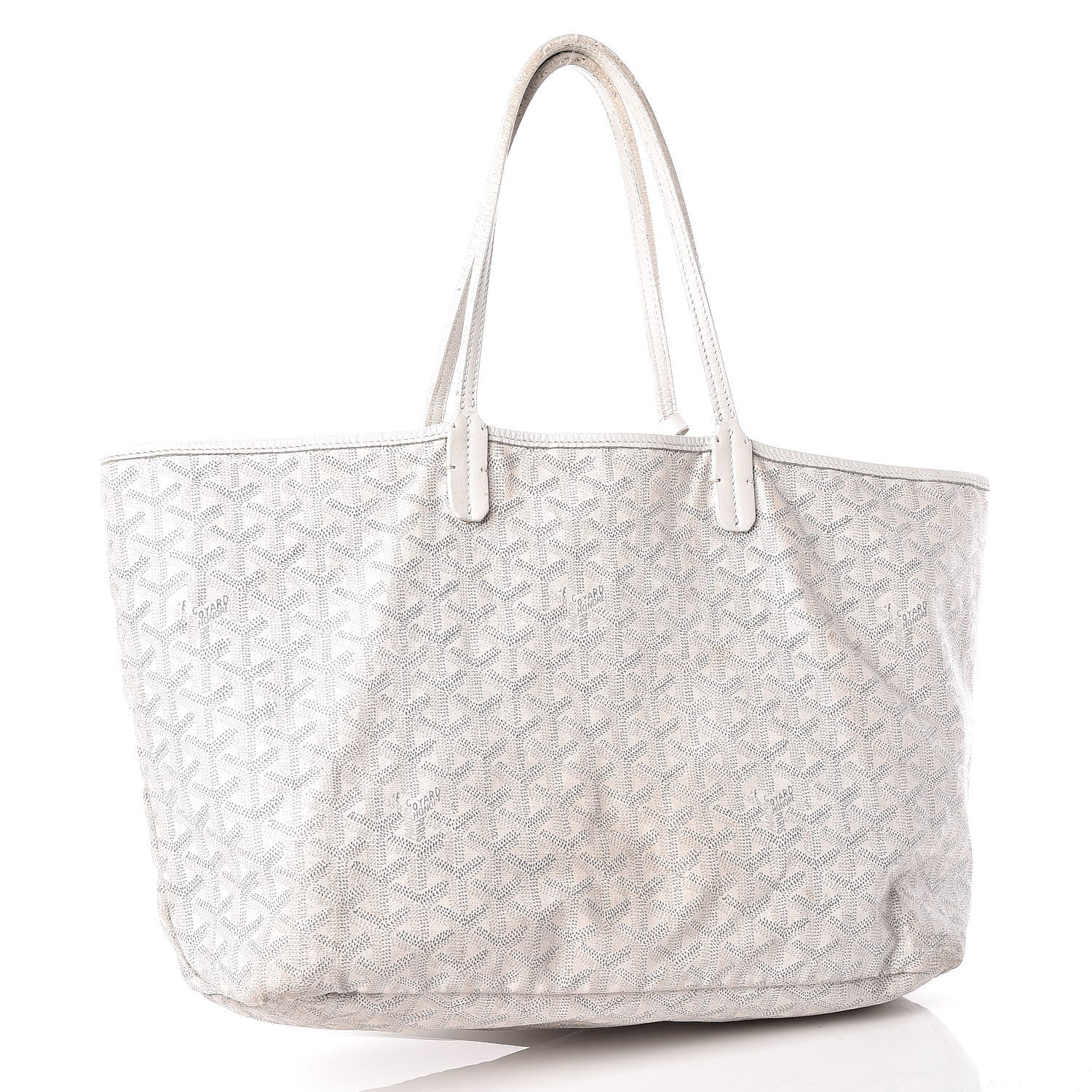 Goyard Goyardine Saint Louis PM White 3 of 20