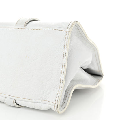 Prada Vitello Daino Shoulder Bag White 9 of 19