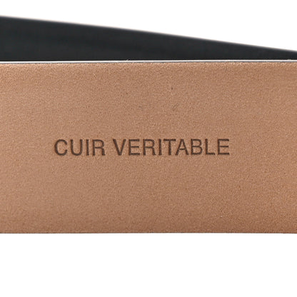Chanel Calfskin Belt 95 38 Black 5 of 7