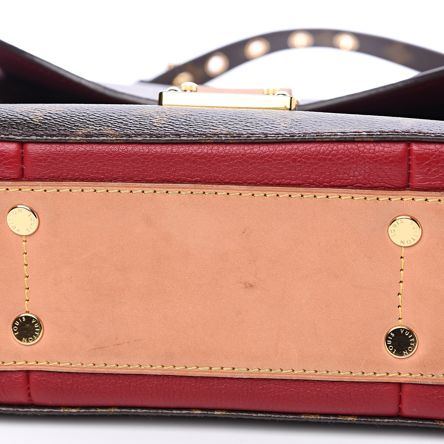 Louis Vuitton Monogram Eden MM Rouge 9 of 10