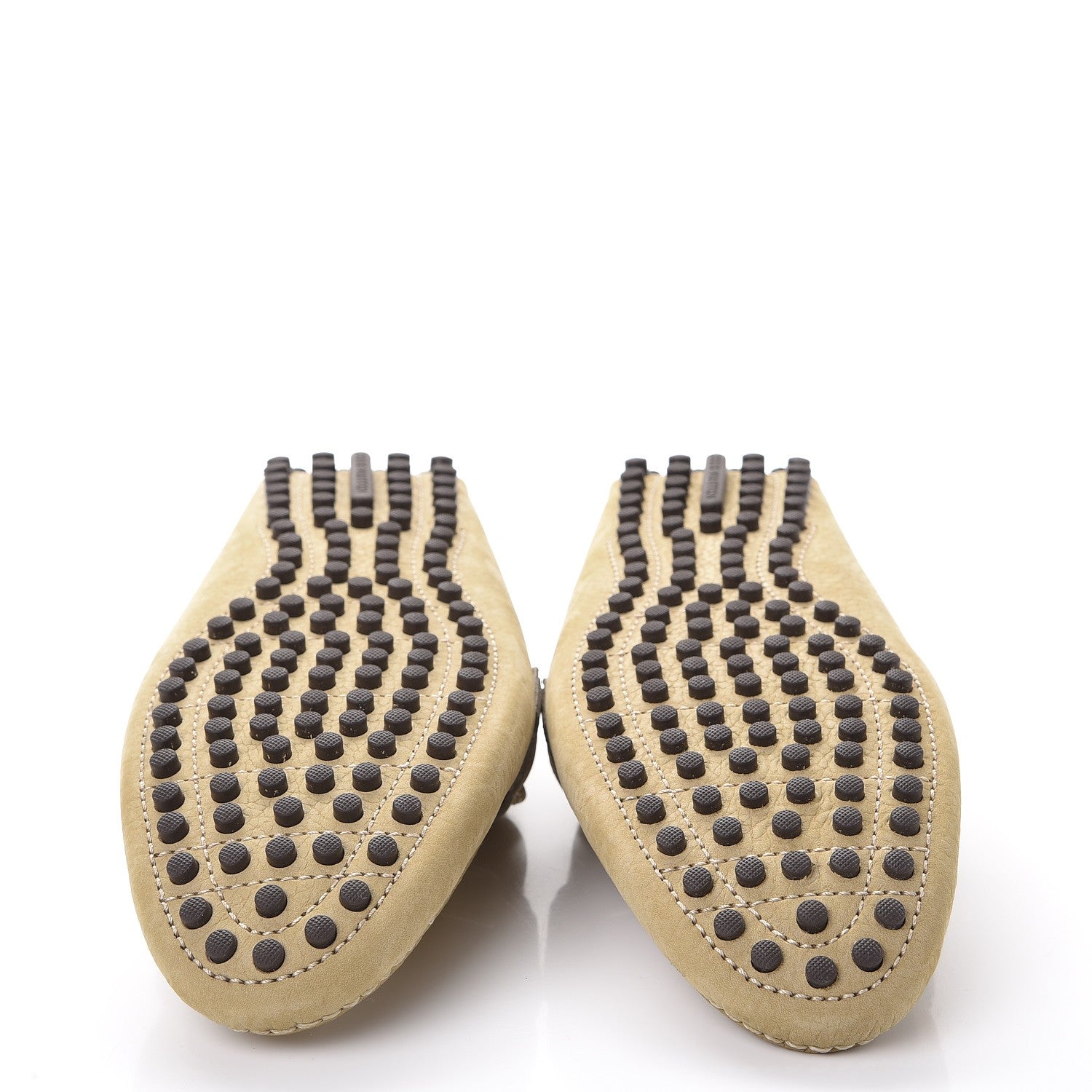 Louis Vuitton Mens Nubuck Hockenheim Moccasin Loafers 7 5 of 9