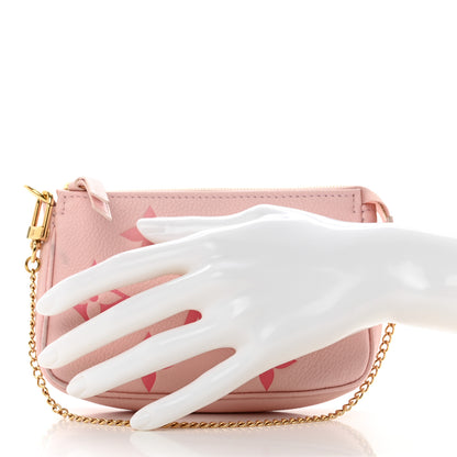 Louis Vuitton Empreinte Monogram Giant By The Pool Mini Pochette Accessories Bouton De Rose 2 of 7