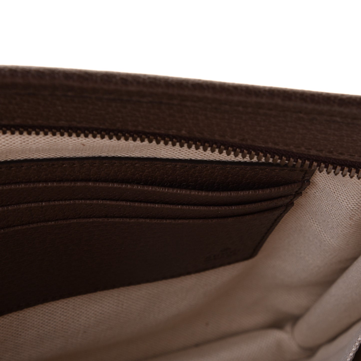 GG Supreme Monogram Web Small Ophidia Documents Holder Beige New Acero