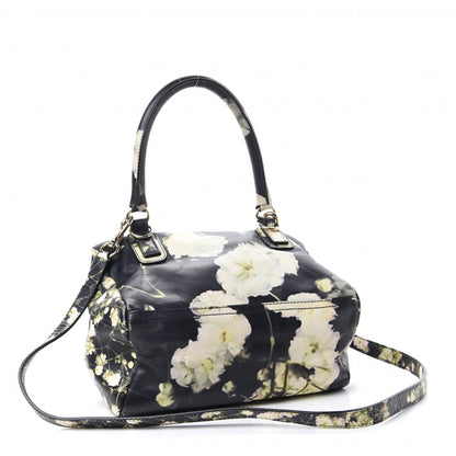 Givenchy Lambskin Baby's Breath Print Medium Pandora Black 3 of 10