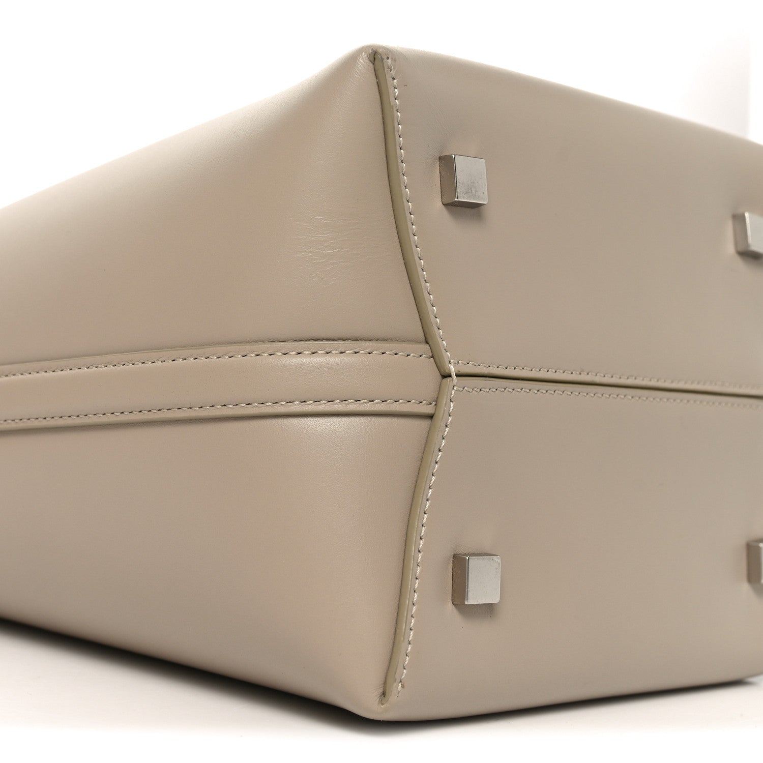 Saint Laurent Shiny Calfskin Le 37 Small Bucket Bag Sea Salt 9 of 10