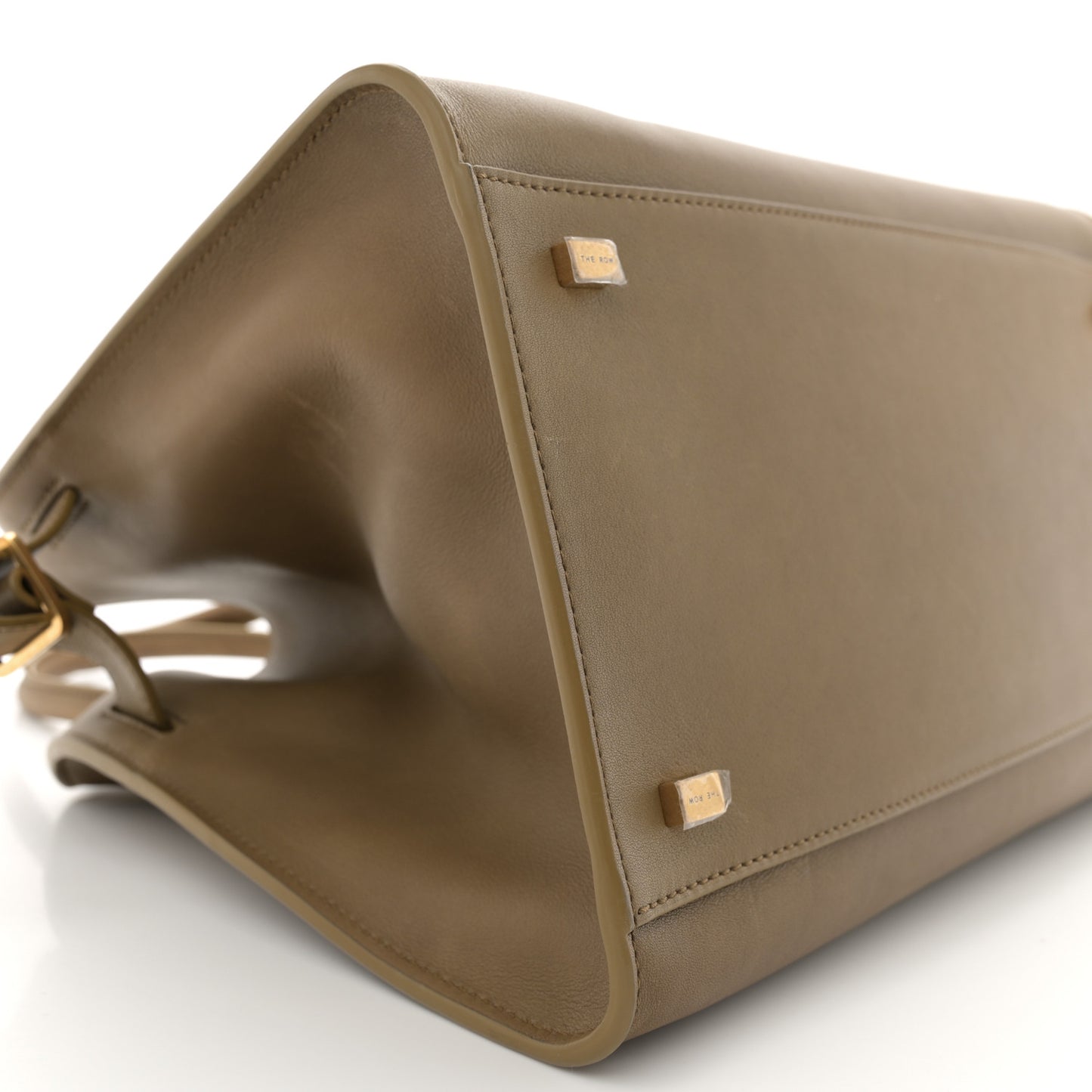 Polished Saddle Calfskin Soft Margaux 12 Muschio