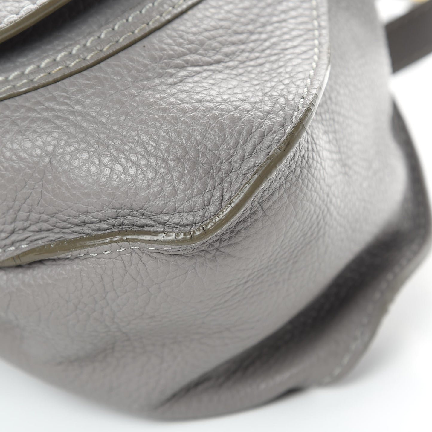 Calfskin Medium Marcie Satchel Cashmere Grey