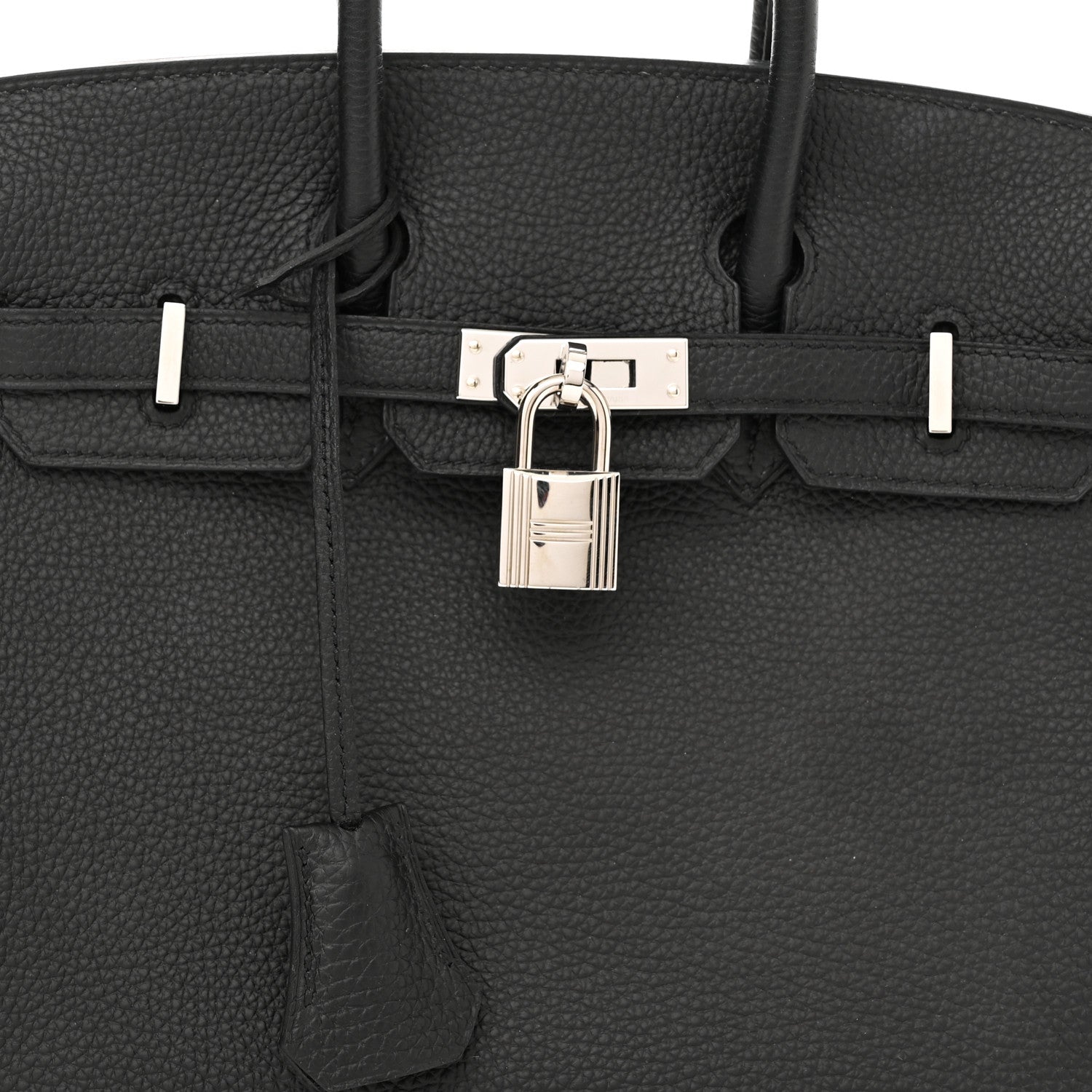 Hermes Togo Birkin 25 Black 7 of 10