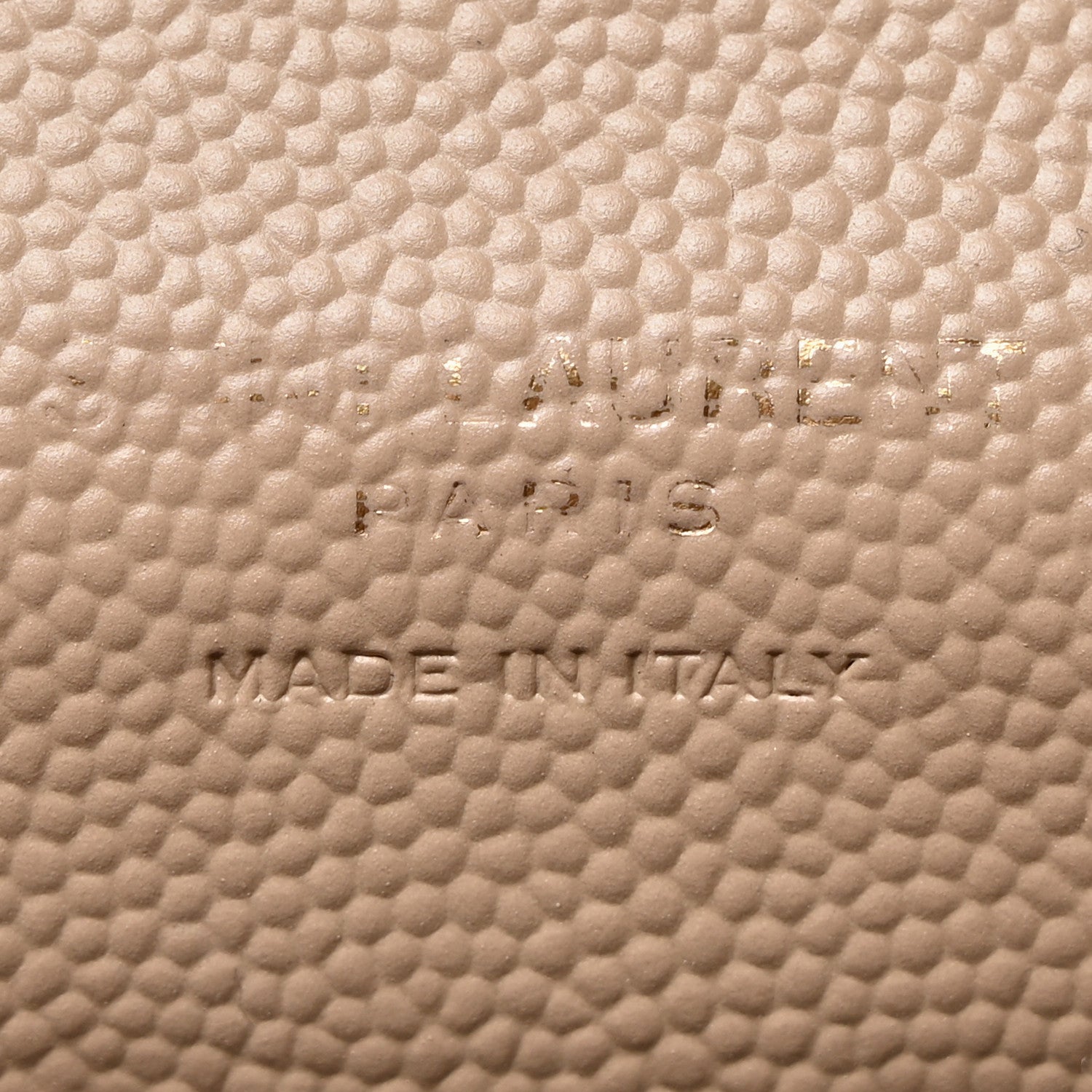 Saint Laurent Grain De Poudre Matelasse Chevron Monogram Envelope Clutch Dark Beige 5 of 13