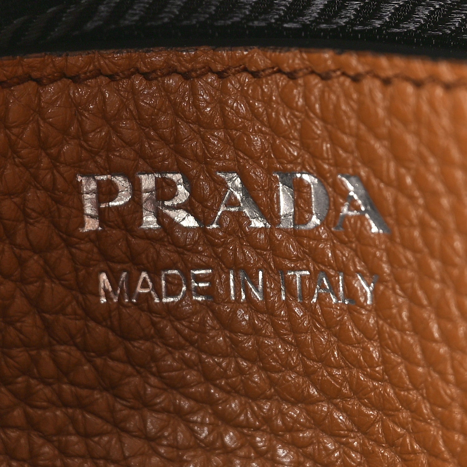 Prada Vitello Daino Soft Mini Hobo Messenger Bag Caramel 6 of 9