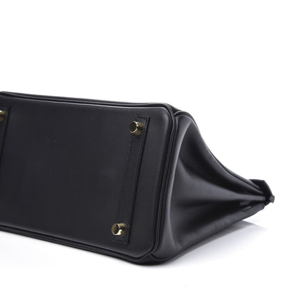 Hermes Veau Jonathan Birkin 25 Black 9 of 19