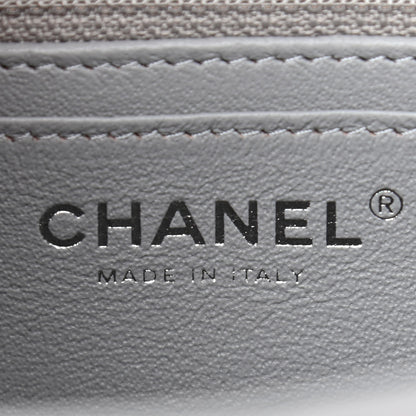 Chanel Lambskin Quilted Mini Rectangular Flap Grey 5 of 9