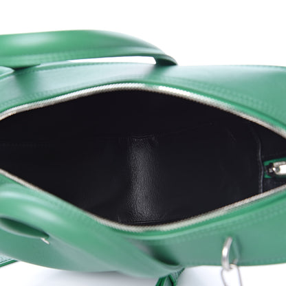 Balenciaga Shiny Day Calfskin S Triangle Duffle Vert Irlandais 5 of 9