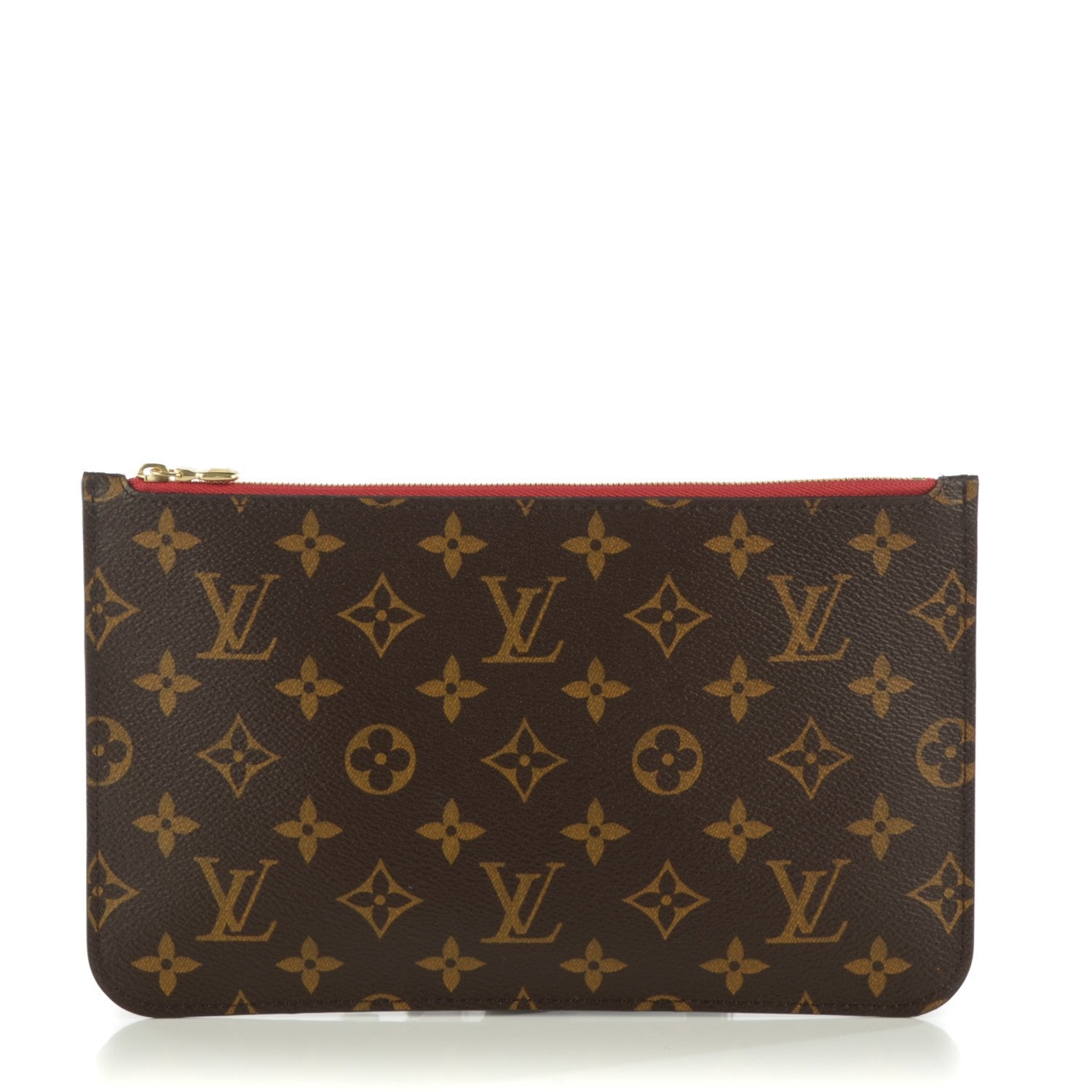 Louis Vuitton Monogram Neverfull MM GM Pochette Cherry 1 of 8
