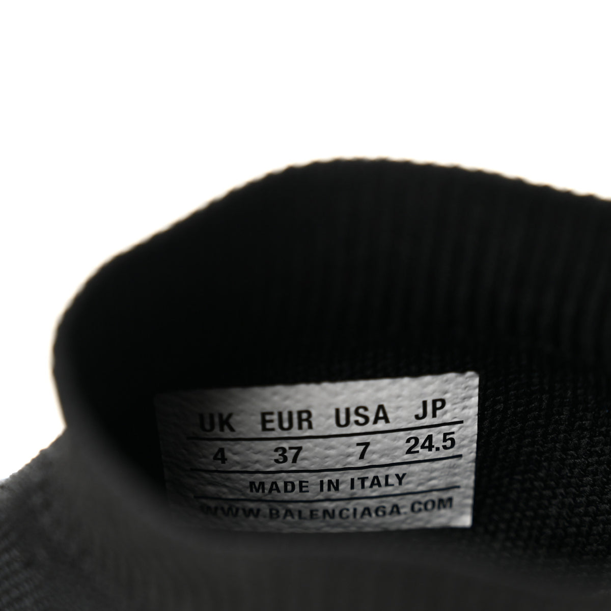 Neoprene Knit Womens Speed Graffiti Sneakers 37 Black Beige