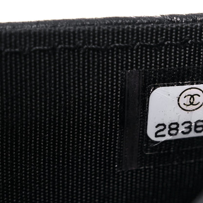 Chanel Lambskin Quilted Medium Chanel 19 Flap Wallet Black 8 of 15