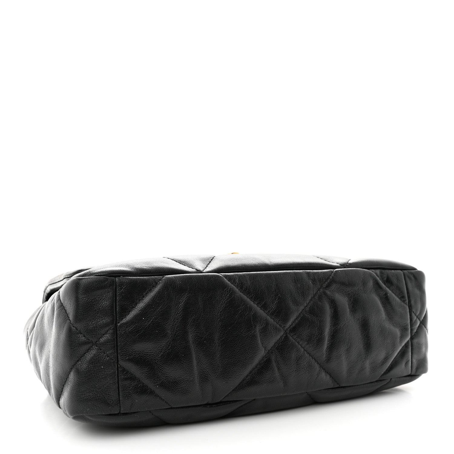 Chanel Goatskin Quilted Medium Chanel 19 Flap Black 4 of 10