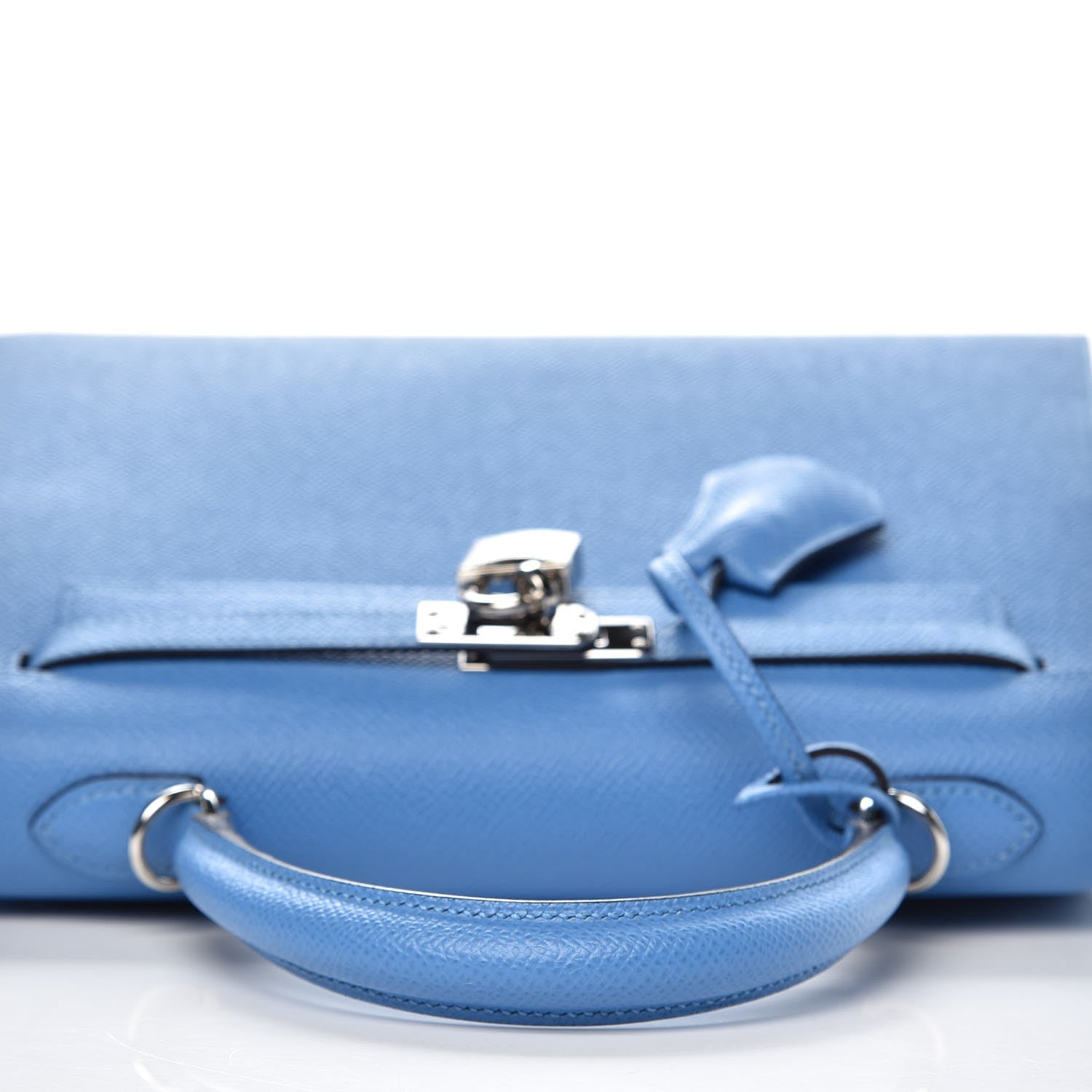 Hermes Epsom Kelly Sellier 25 Bleu Paradis 20 of 35