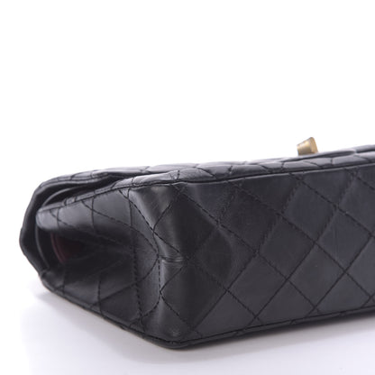 Chanel Aged Calfskin Quilted 2.55 Reissue 225 Flap Black 6 of 10