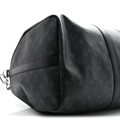 Louis Vuitton Monogram Eclipse Keepall Bandouliere 55 8 of 10