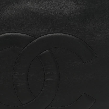 Chanel Lambskin CC Tote Black 8 of 16