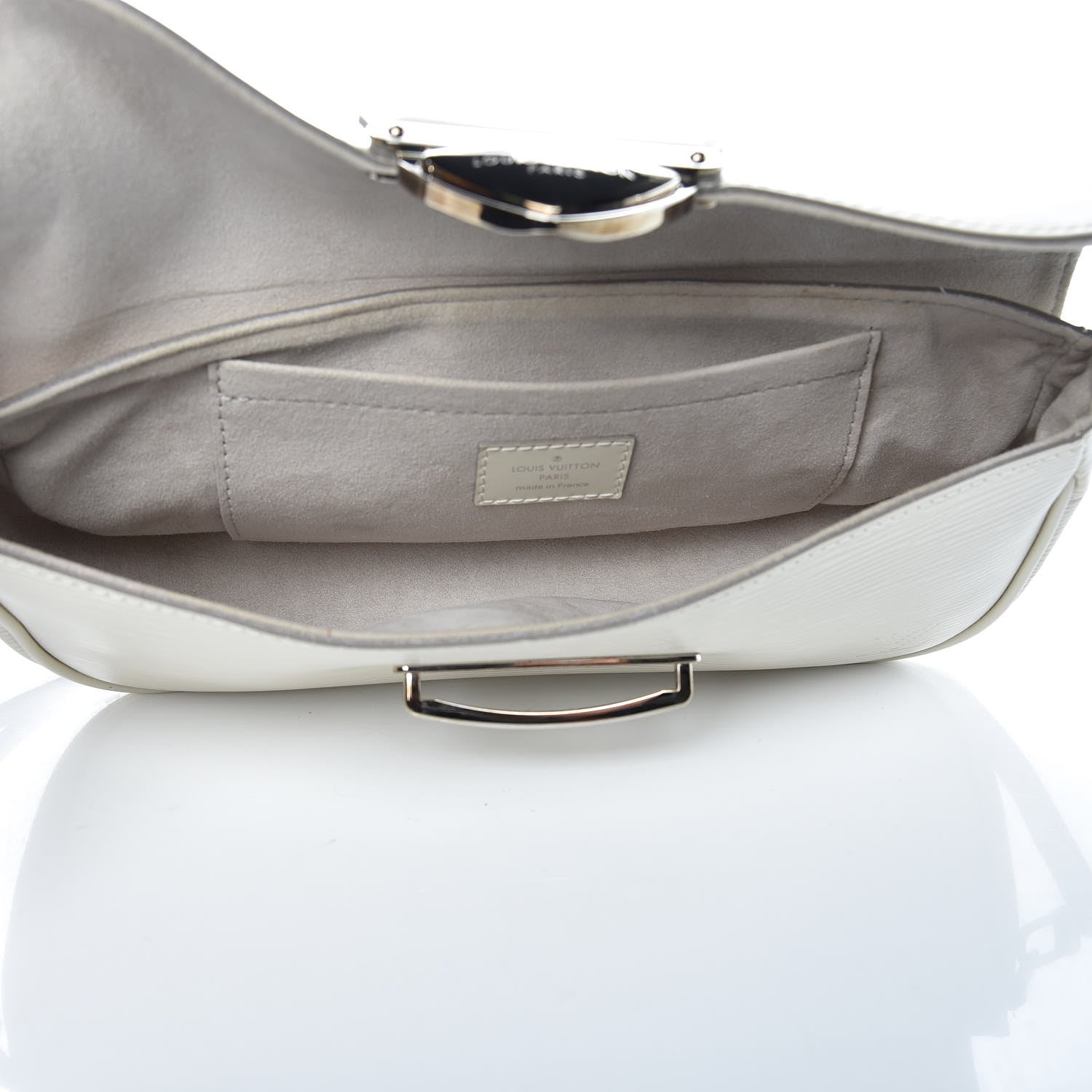 Louis Vuitton Epi Montaigne Clutch Ivory 5 of 11