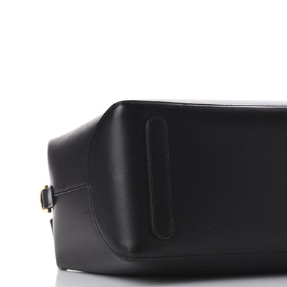 Mansur Gavriel Calfskin Mini Travel Crossbody Bag Black Flamma 6 of 9
