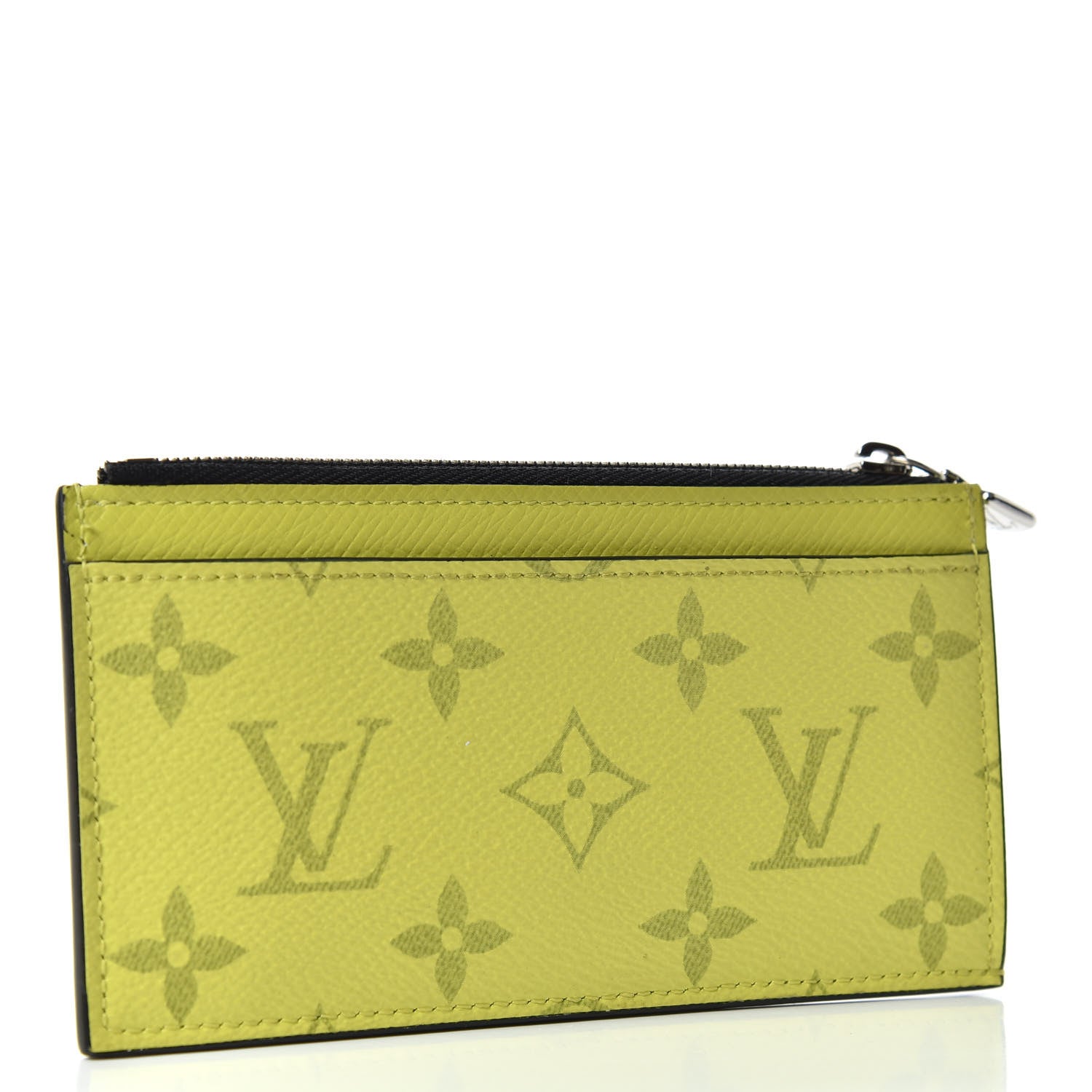 Louis Vuitton Monogram Taiga Coin Card Holder Yellow 3 of 7