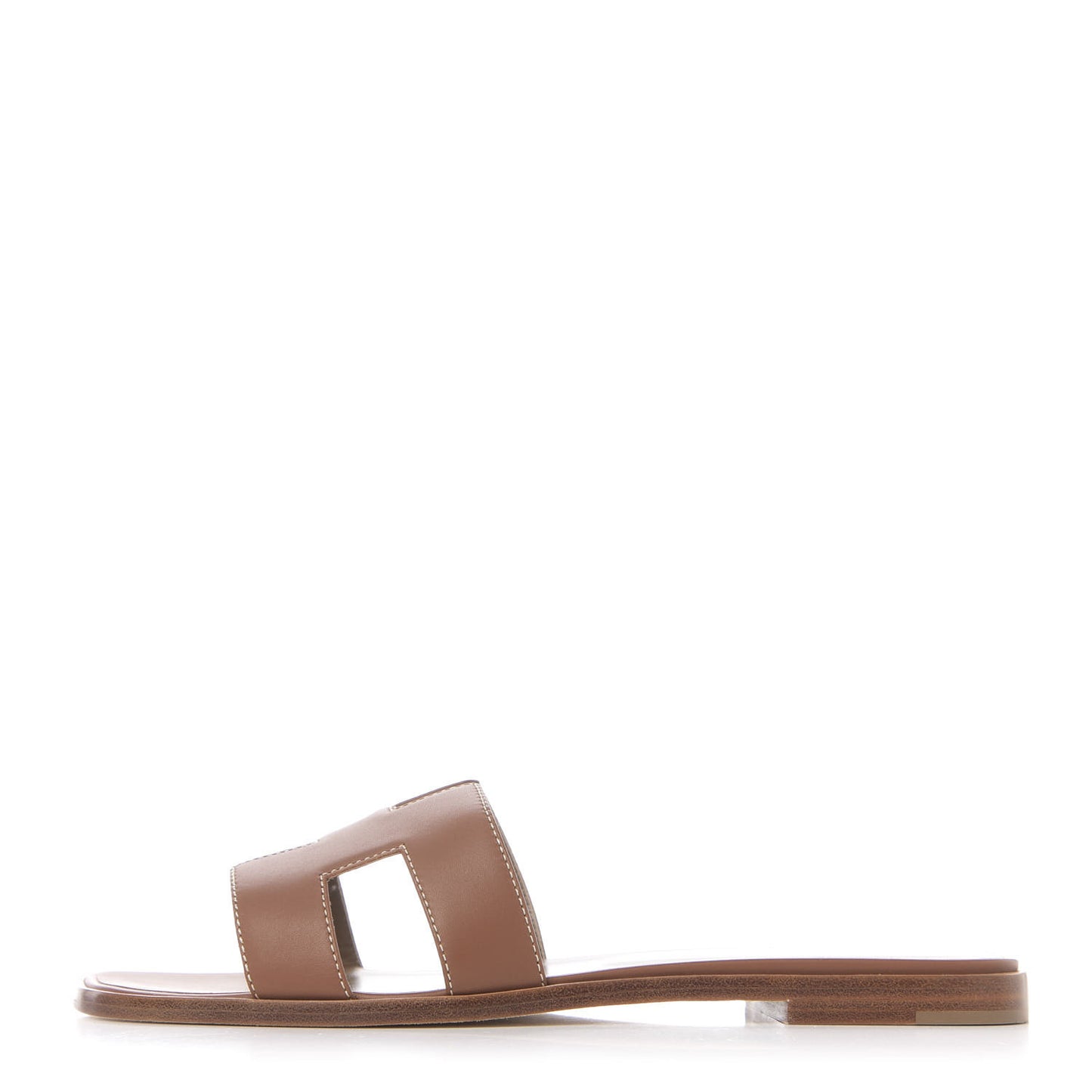 Box Calfskin Oran Sandals 39 Gold