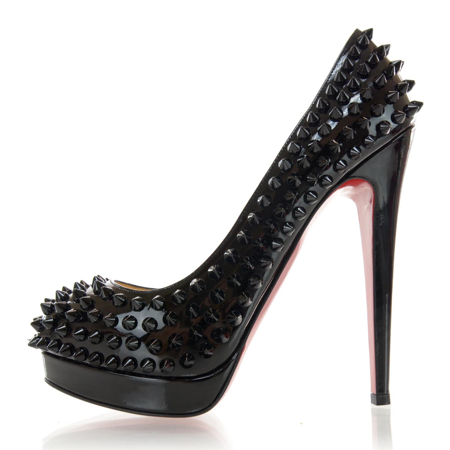 Christian Louboutin Patent Alti Spikes 160 Pumps 36.5 Black 1 of 6
