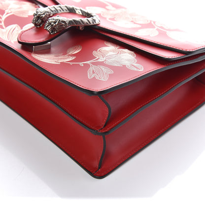 Gucci Calfskin Chinese New Year Medium Dionysus Shoulder Bag Hibiscus Red 6 of 9