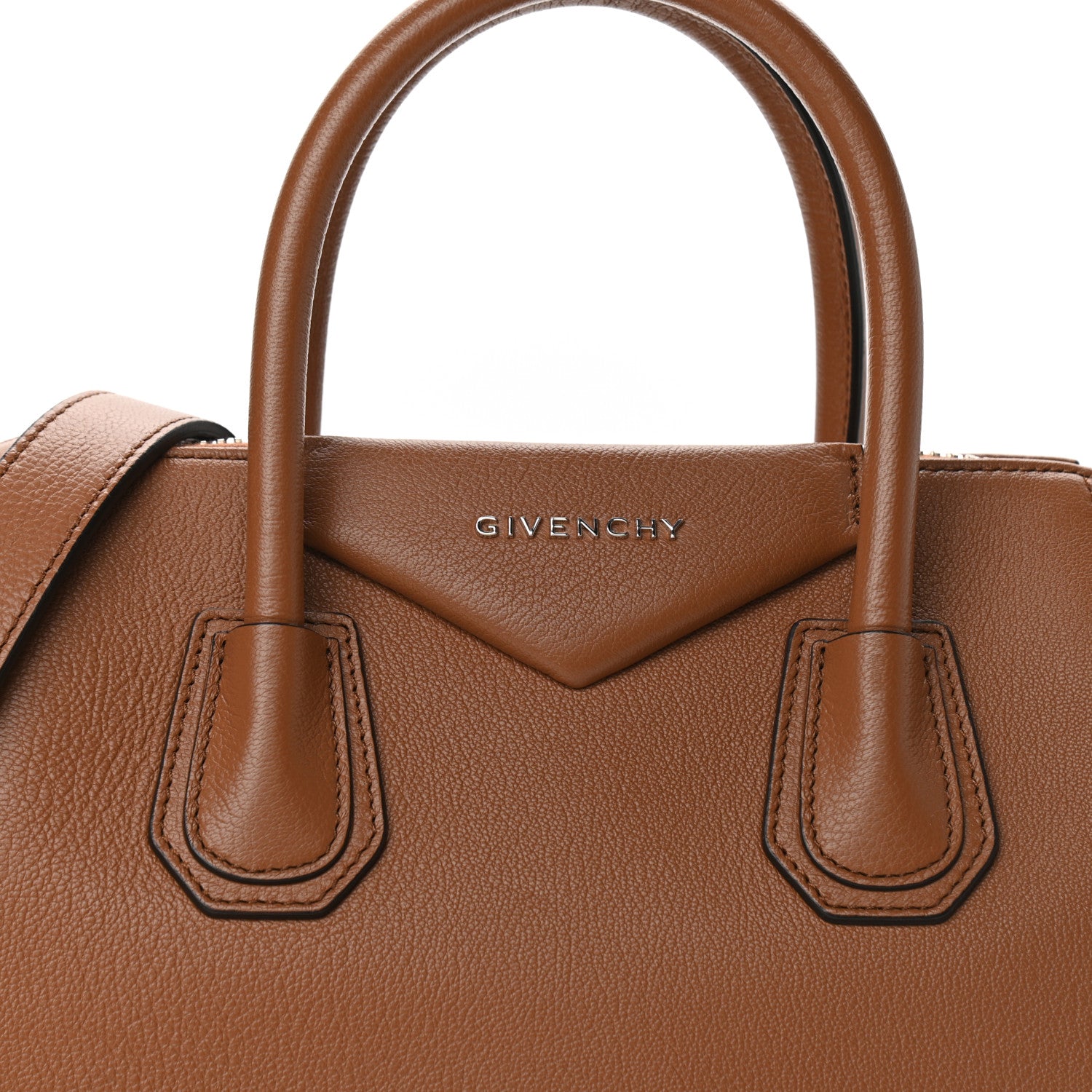Givenchy Sugar Goatskin Small Antigona Pony Brown 8 of 11