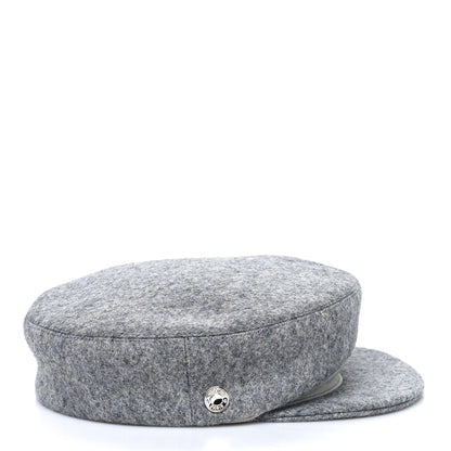 Hermes Cashmere Womens Deauville Cap 58 Lichen 4 of 7