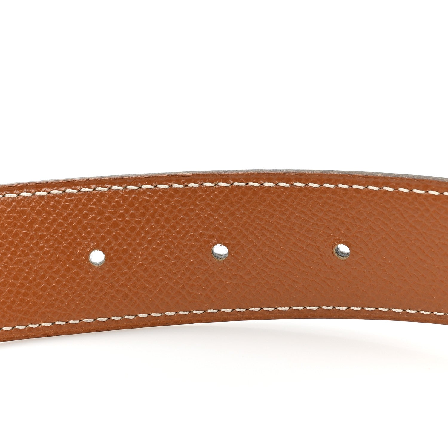 Hermes Box Epsom 32mm H Belt 80 32 Black Gold 4 of 6