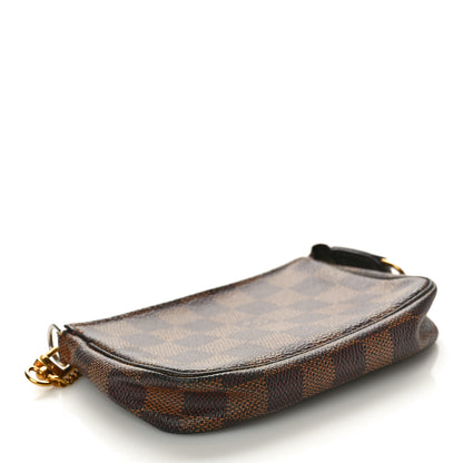 Louis Vuitton Damier Ebene Mini Pochette Accessories 4 of 10
