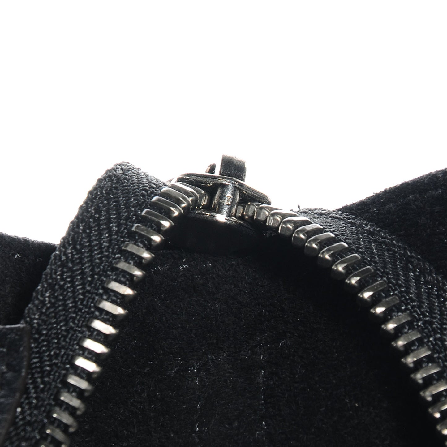 Drummed Leather Nano Luggage Black