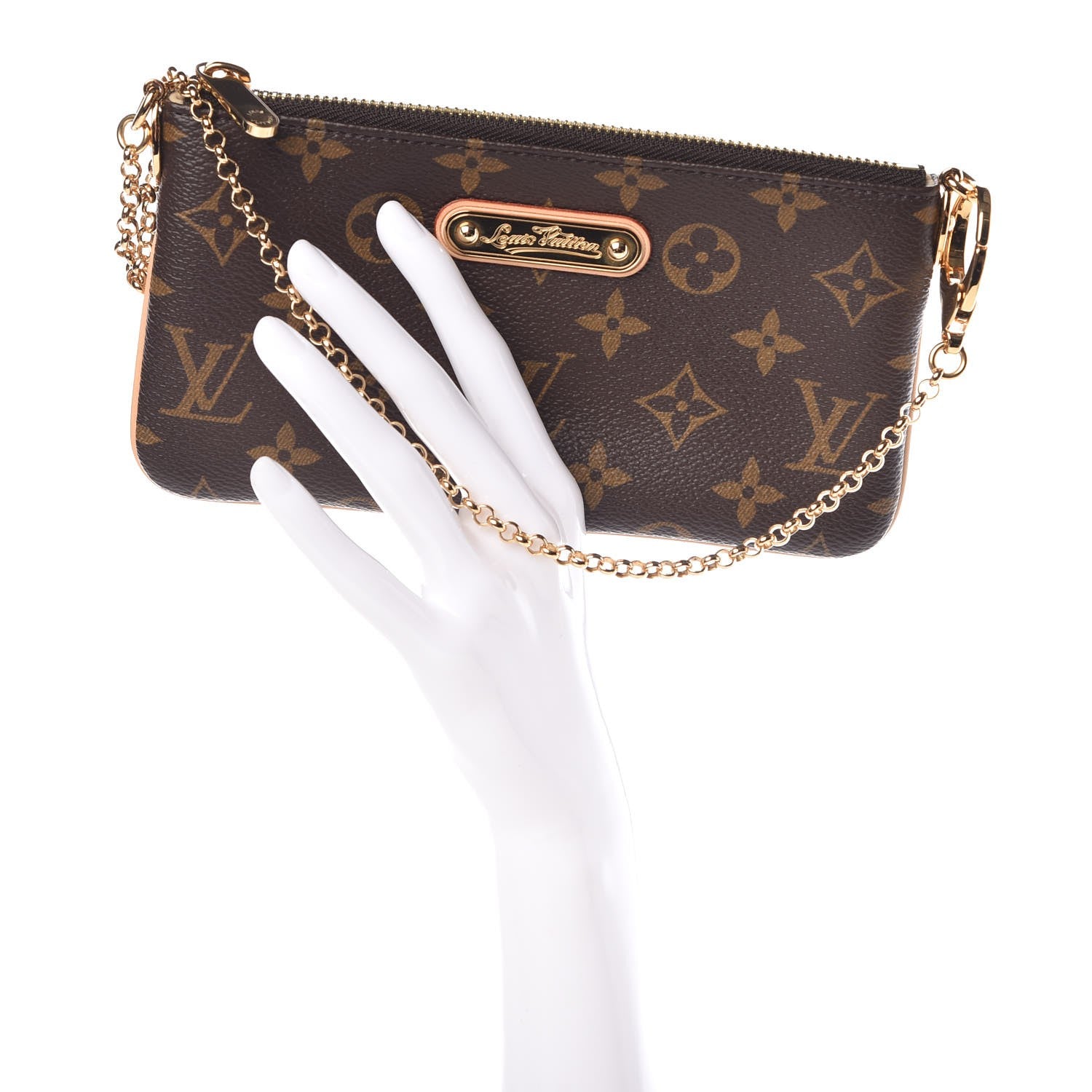 Louis Vuitton Monogram Pochette Milla MM 2 of 8