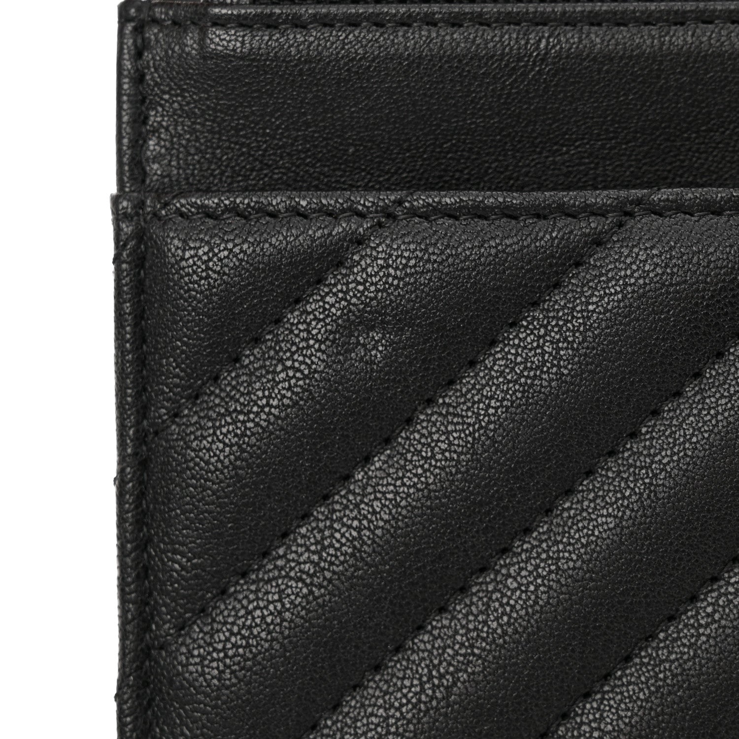 Chanel Sheepskin Chevron Reissue Wallet On Chain WOC So Black 12 of 13