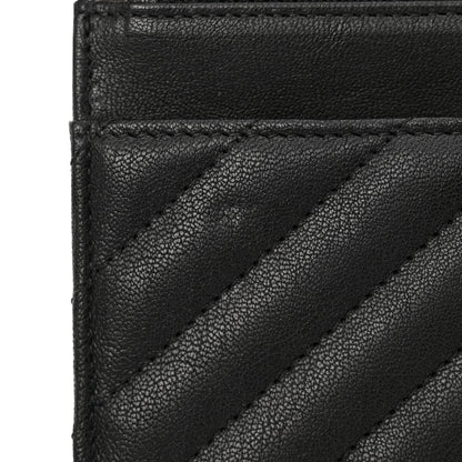 Chanel Sheepskin Chevron Reissue Wallet On Chain WOC So Black 12 of 13