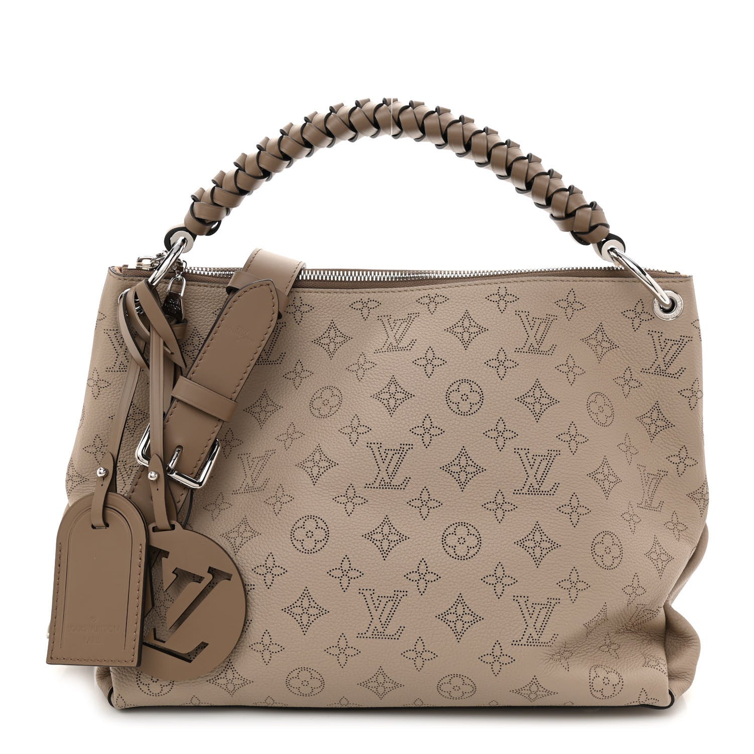 Louis Vuitton Mahina Beaubourg Hobo MM Galet 1 of 7