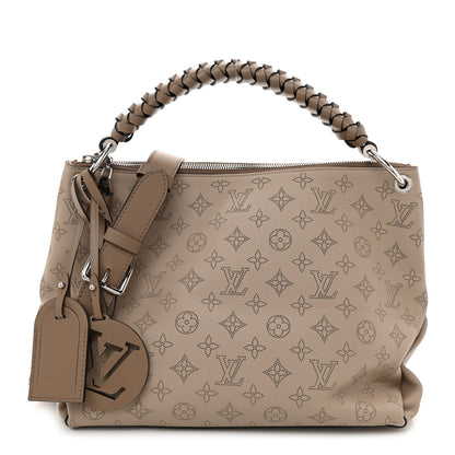Louis Vuitton Mahina Beaubourg Hobo MM Galet 1 of 7