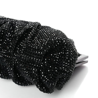 Judith Leiber Satin Swarovski Crystal Natalie Clutch Black 8 of 9