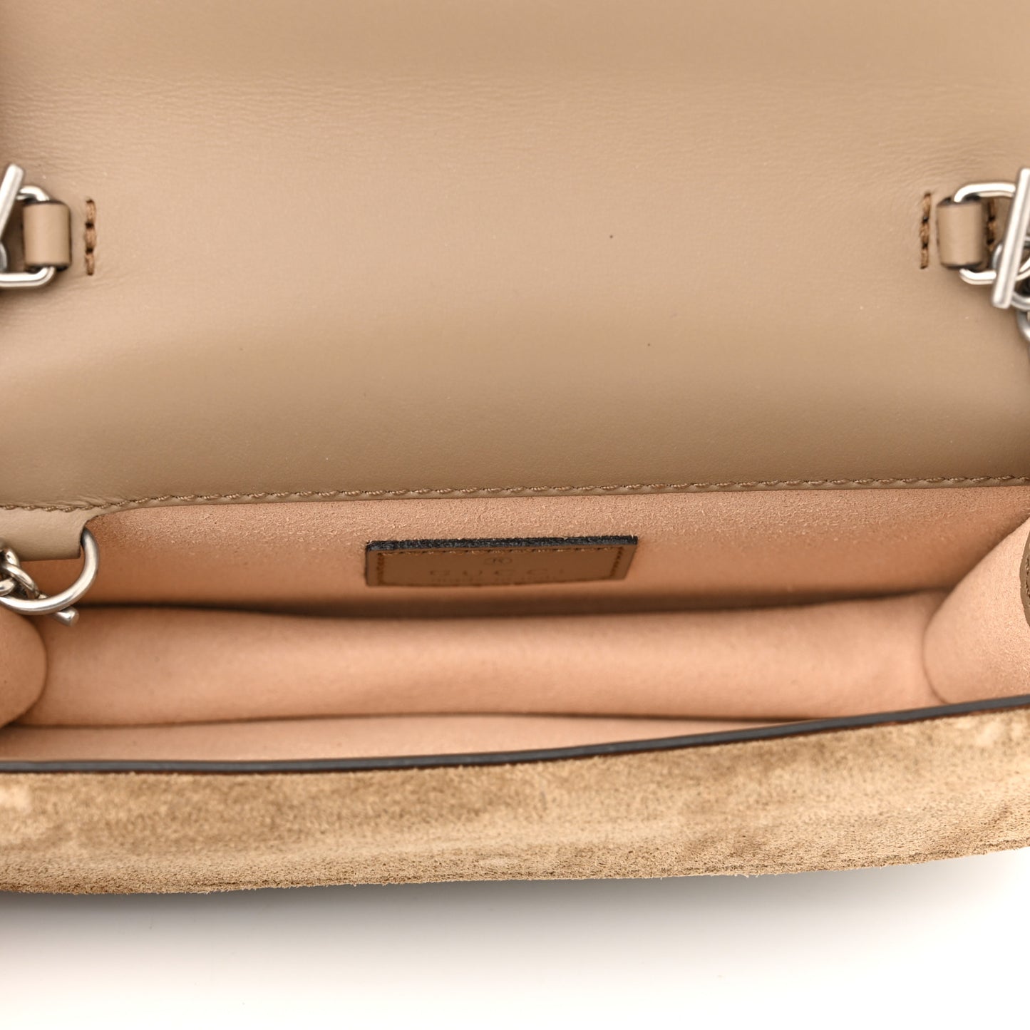 GG Supreme Monogram Super Mini Dionysus Shoulder Bag Taupe