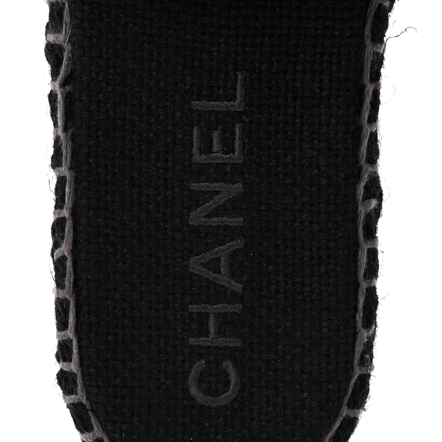 Cord Braided CC Mules 41 Black