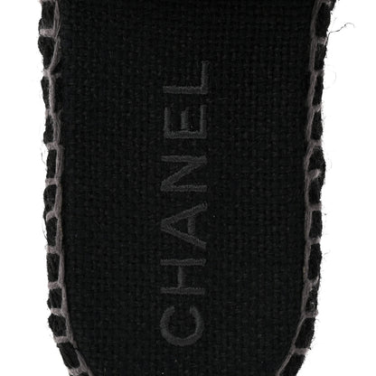 Chanel Cord Braided CC Mules 41 Black 9 of 11