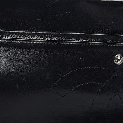 Chanel Glazed Calfskin Quilted Surpique 2.55 Reissue Black 8 of 17