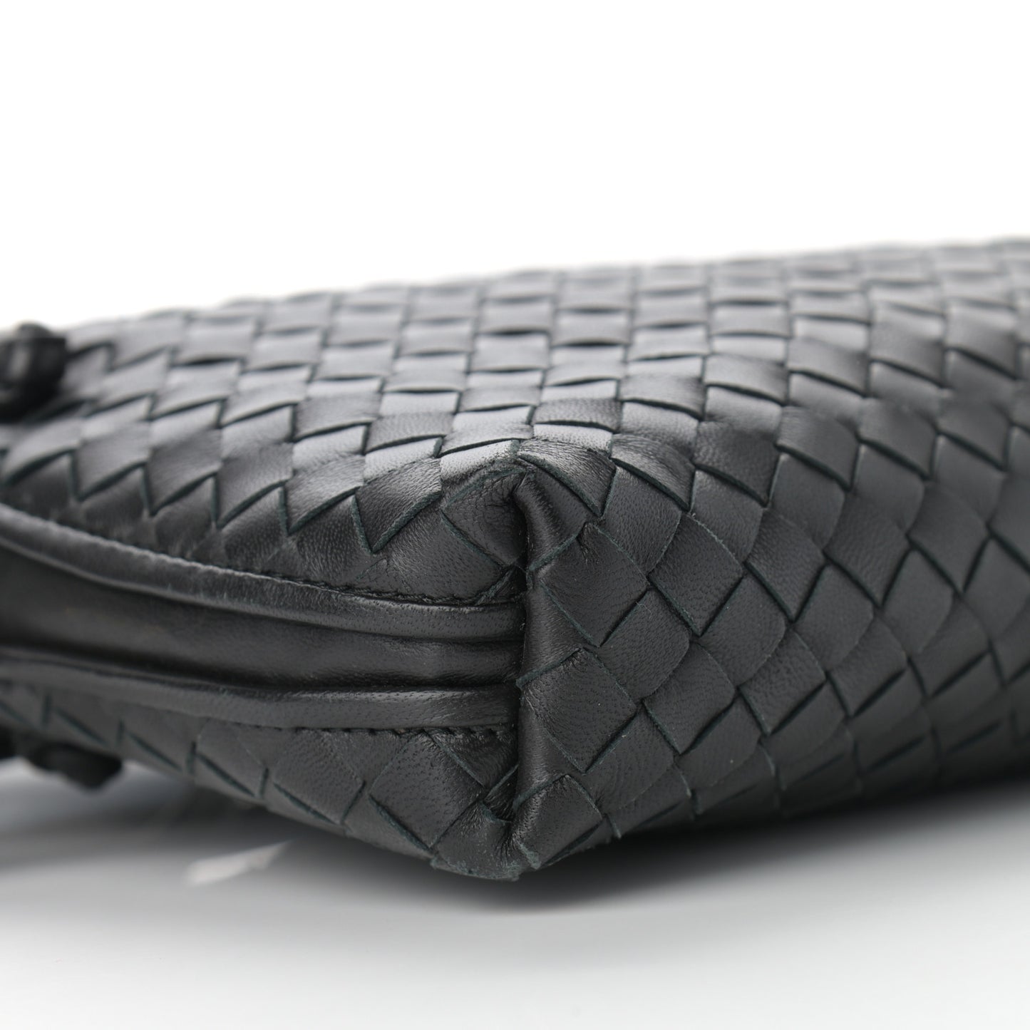 Nappa Intrecciato Nodini Bag Black