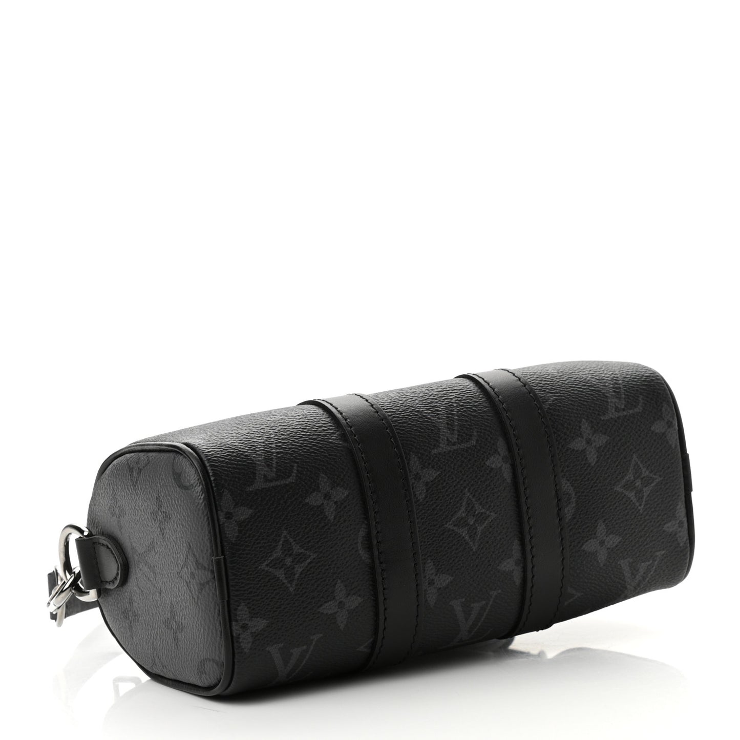 Reverse Monogram Eclipse Keepall XS Black